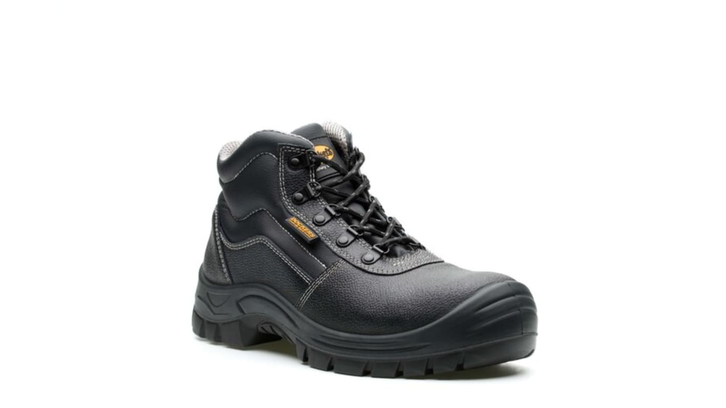Zapatos de seguridad Unisex Dockers by Gerli de color Negro, talla 38, S3 SRC