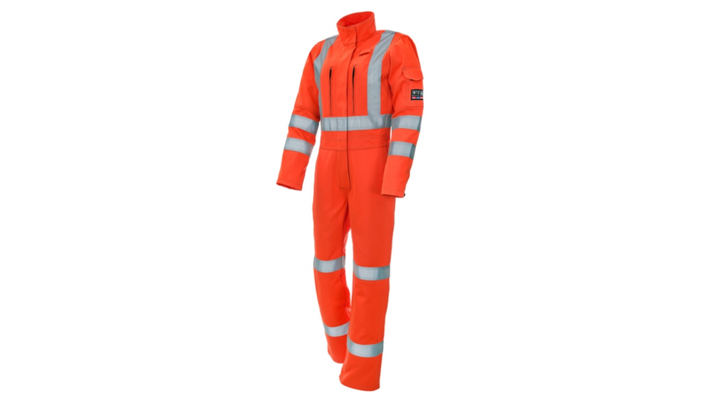 ProGARM Warnschutz-Overalls, 8, Wiederverwendbar, , Orange, Antistatisch, Lichtbogenschutz