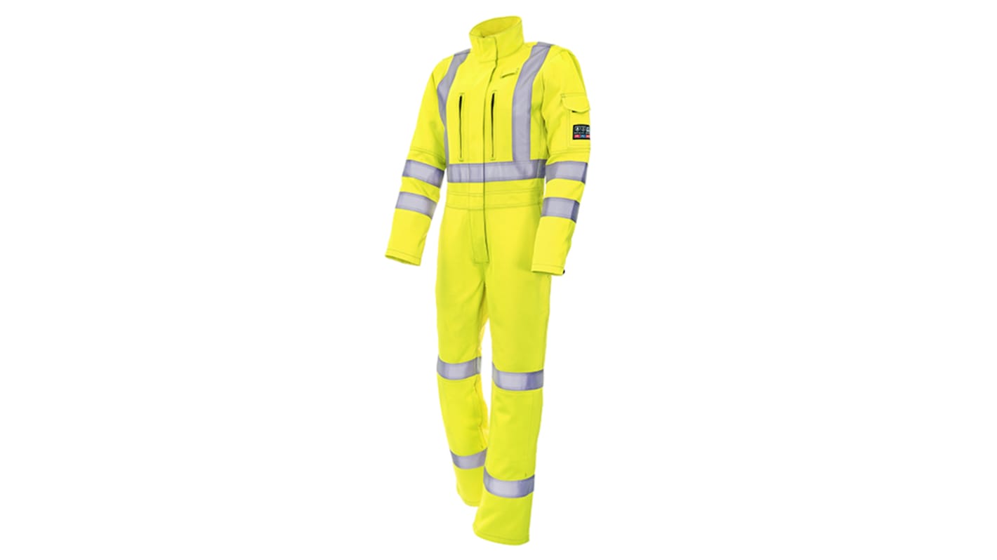 ProGARM Yellow Reusable Hi Vis Overalls, 8