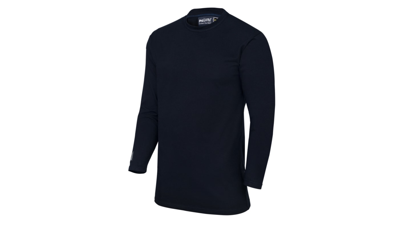 ProGARM Navy VXS+ jersey fabric Long Sleeve T-Shirt, UK- 3XL, EUR- 62 → 64