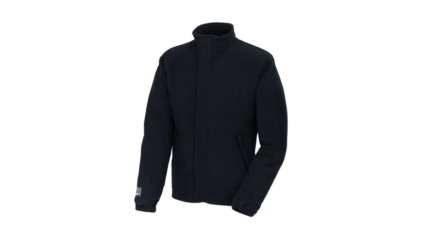 ProGARM Unisex Warn-Fleece-Jacke Marineblau, Größe XL