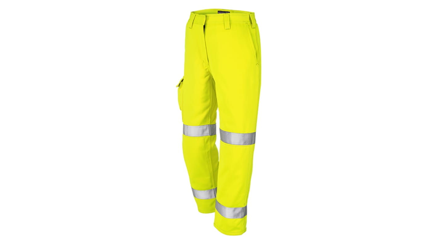 ProGARM 7414 Yellow Anti-Static, Arc Flash Protection Trousers, 37in Waist Size