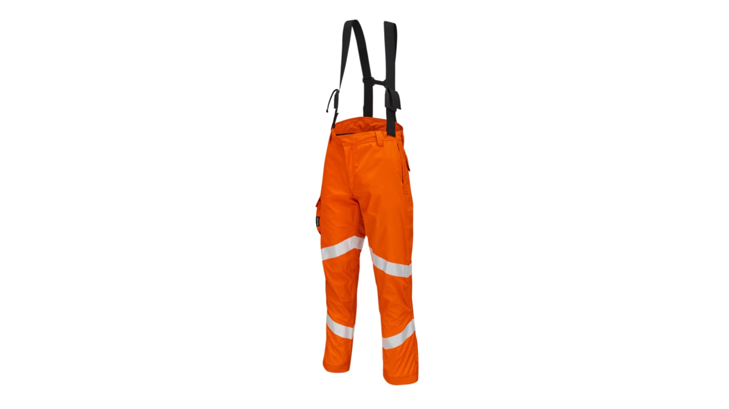 ProGARM Orange Waterproof Salopettes, M Hi-Vis