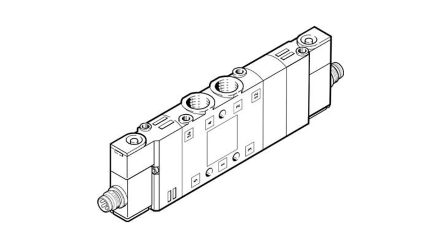 エアソレノイドバルブ Festo CPE10-M1CH-5/3BS-M7