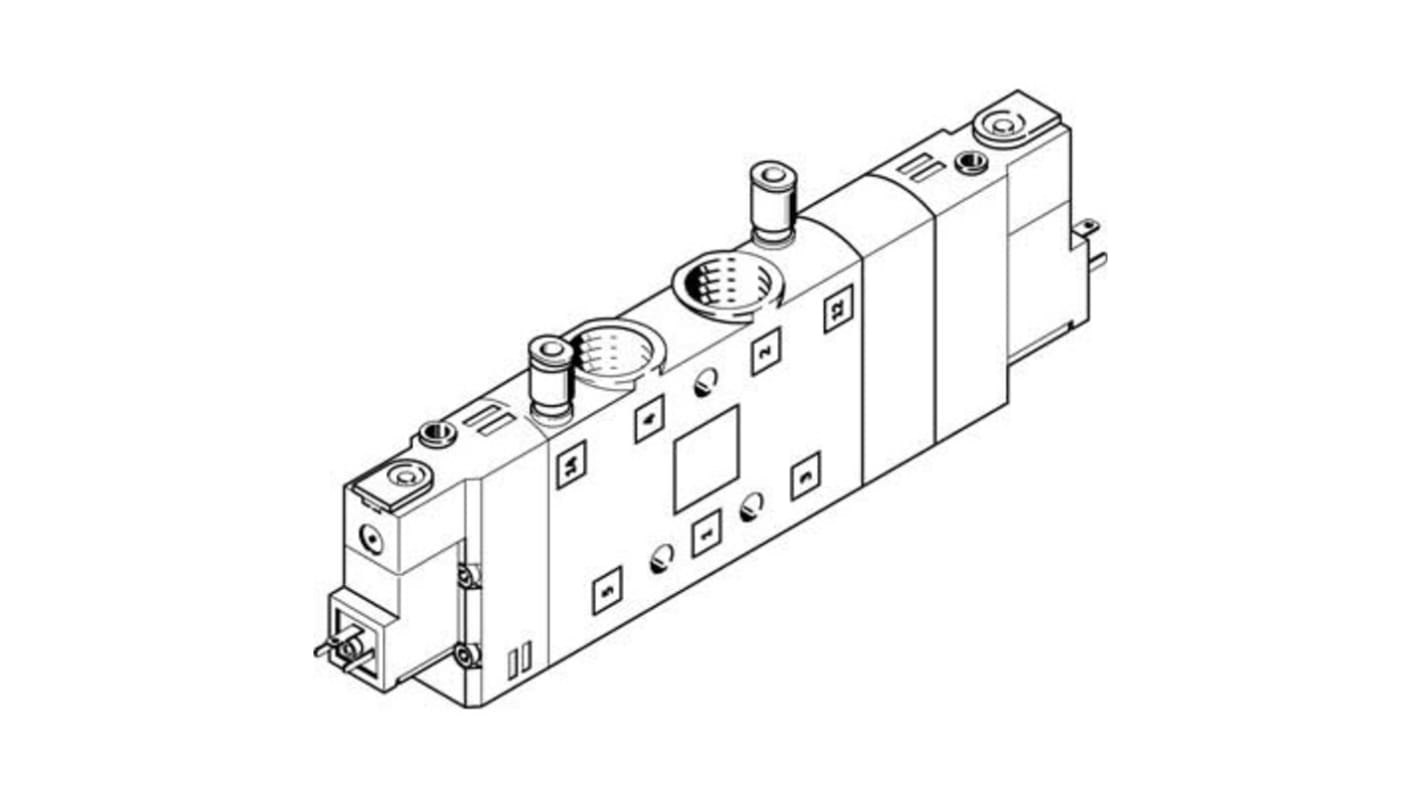 エアソレノイドバルブ Festo CPE24-M3H-5/3GS-3/8