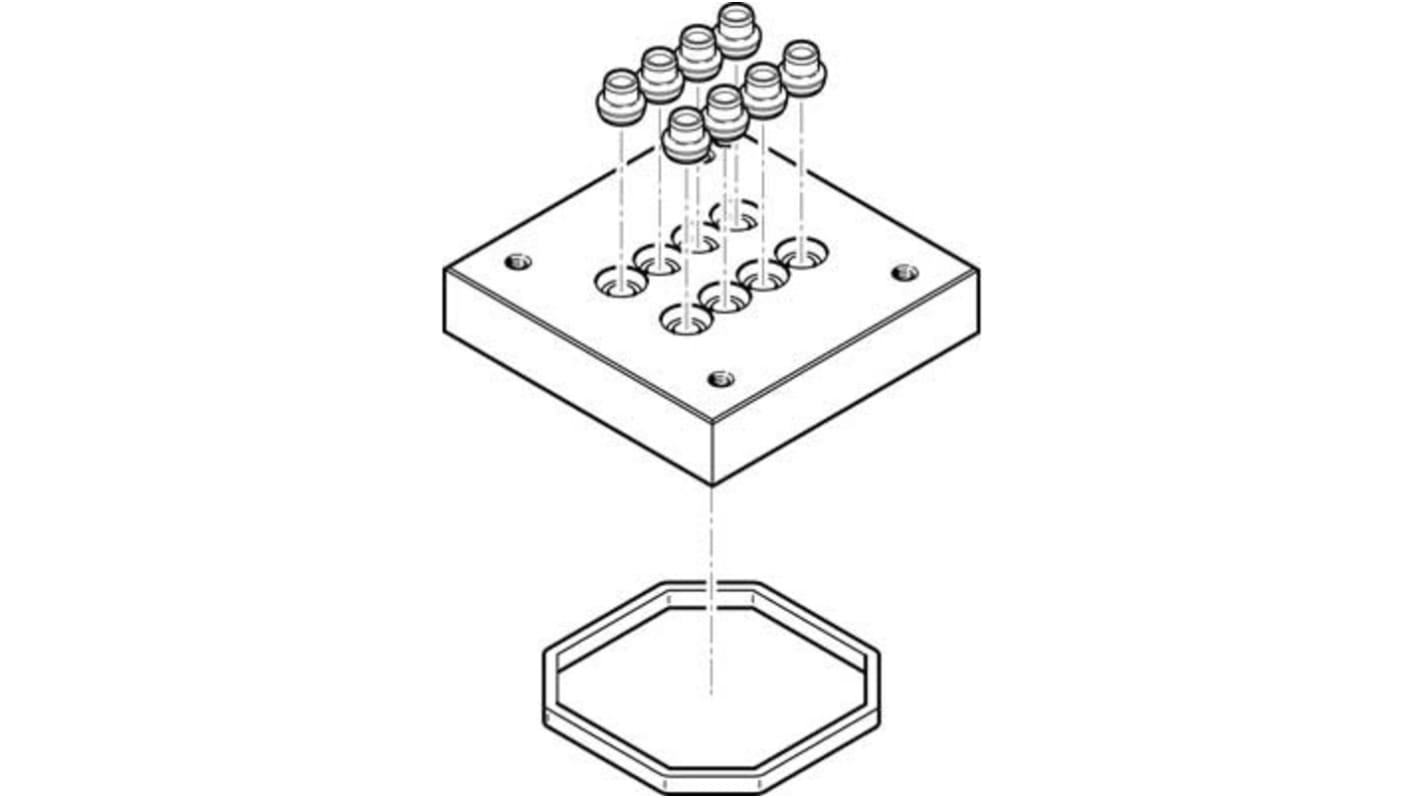 Festo Verteilerbaugruppe Typ Mehrpolig Serie CPV10