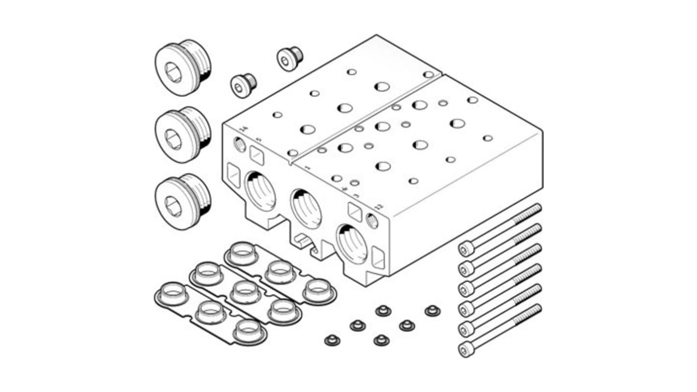 Pneumatischer Mehrfachanschluss G3/4 G3/4