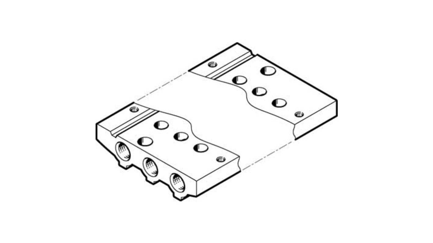 Festo VABM-L1-10AS-M5-12 空圧マニフォールド継手