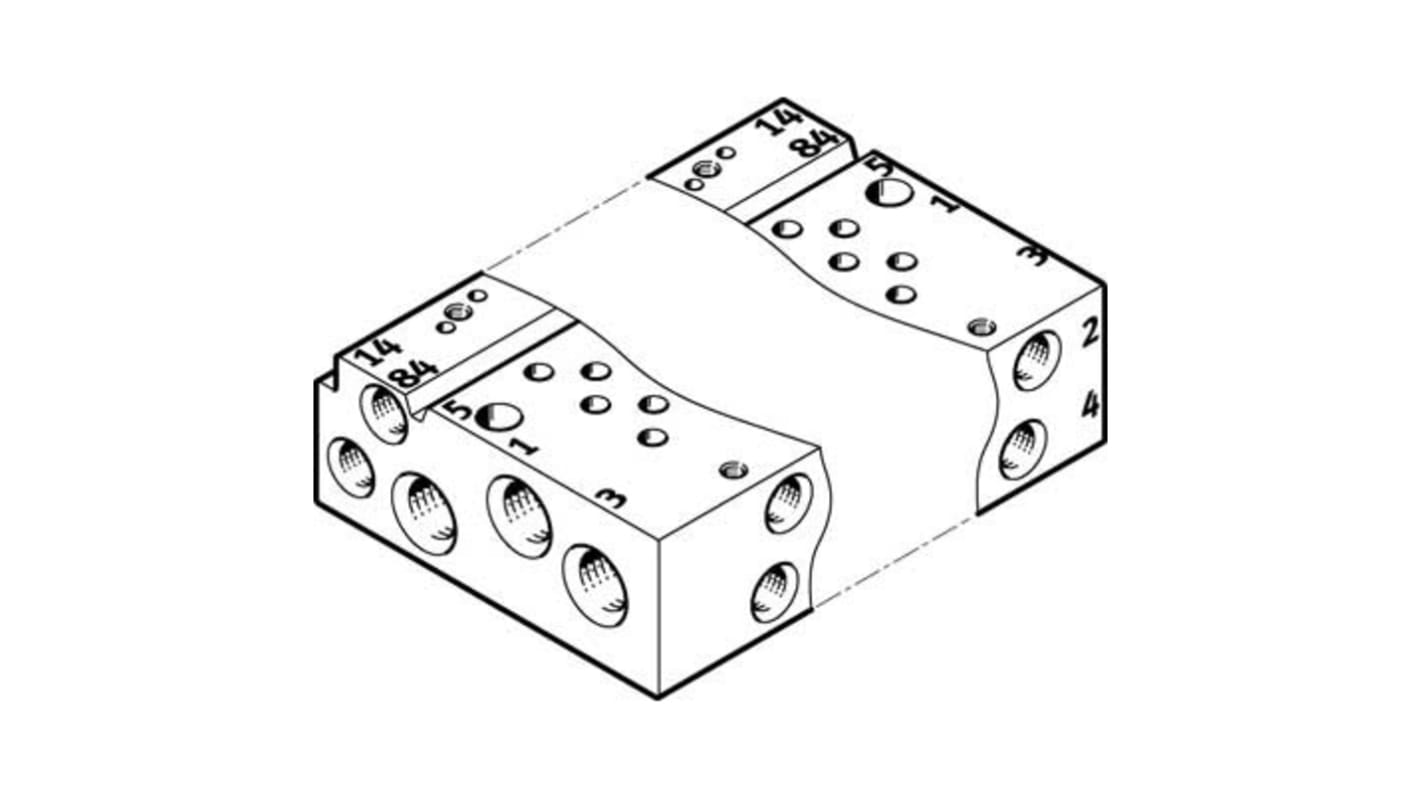 Festo VABM-L1-10AW-M7-14 空圧マニフォールド継手