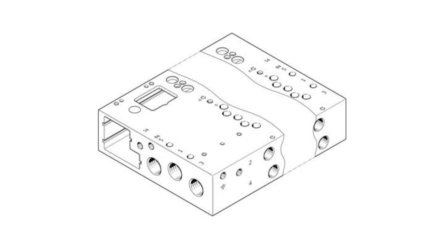 Pneumatischer Mehrfachanschluss G1/4 G 1/8