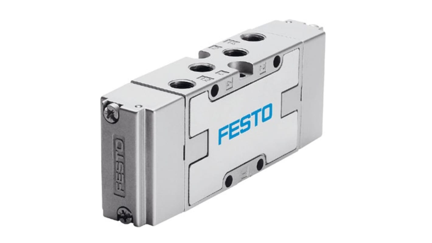 Festo Directional Control Valve type Pneumatic Valve, G G 1/8in to G G 1/8in, 10 bar