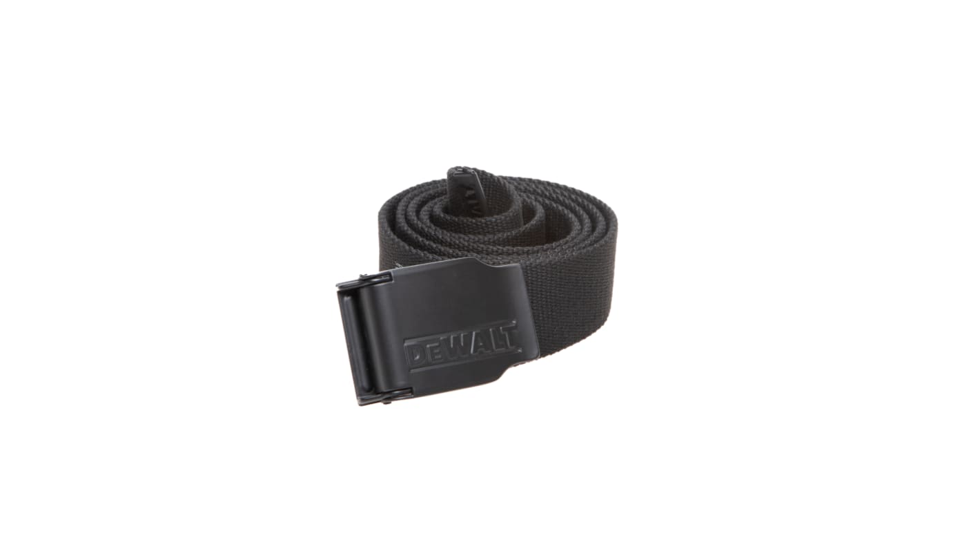 Cinturón cómodo DeWALT Pro Belt, Negro, gris, Poliéster, Hebilla, One Size