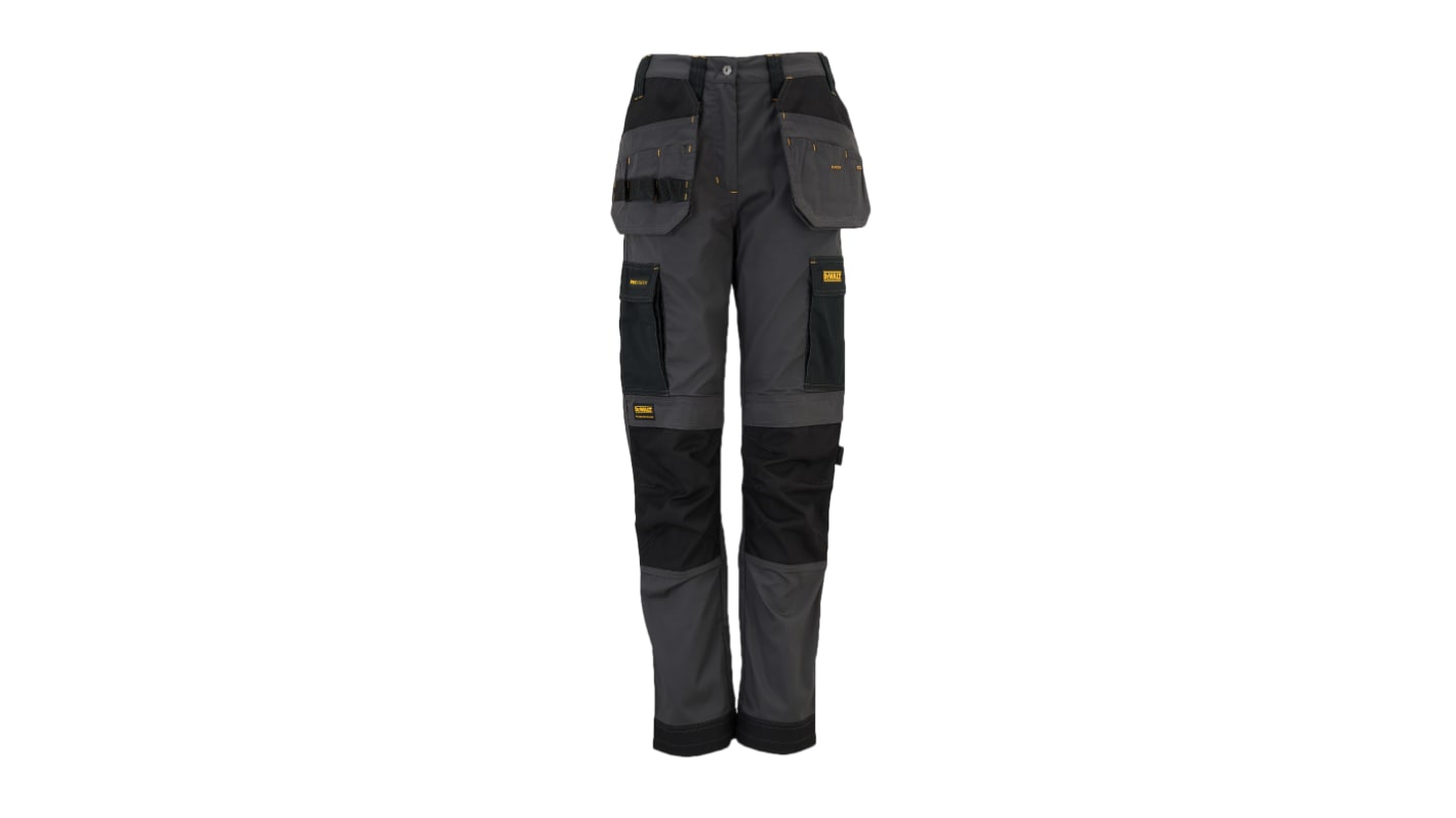 Pantalones de trabajo para Mujer, pierna 29plg, Negro, gris, Transpirable, Poliéster Roseville 10plg 26cm