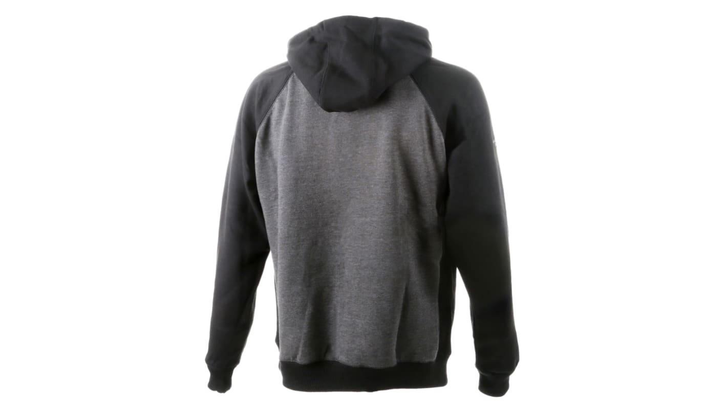 Sudadera de trabajo con capucha DeWALT de color Gris, talla L, para , Unisex, serie Stratford, 35 % algodón, 65 %