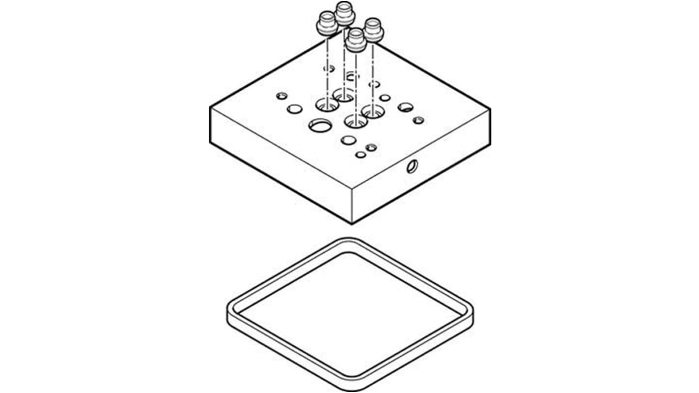 Placa de bloque Festo