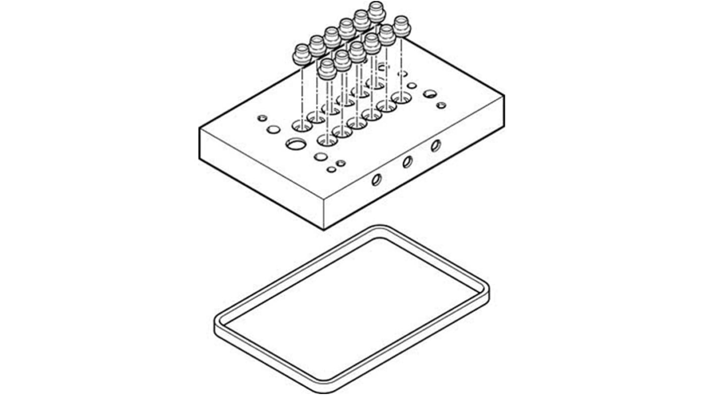 Placa de bloque Festo