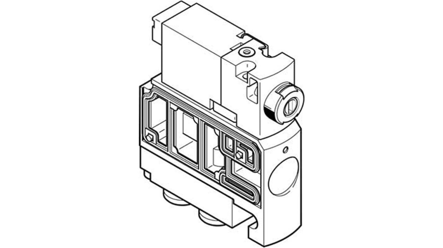 エアソレノイドバルブ Festo CPVSC1-M1H-D-H-M5C