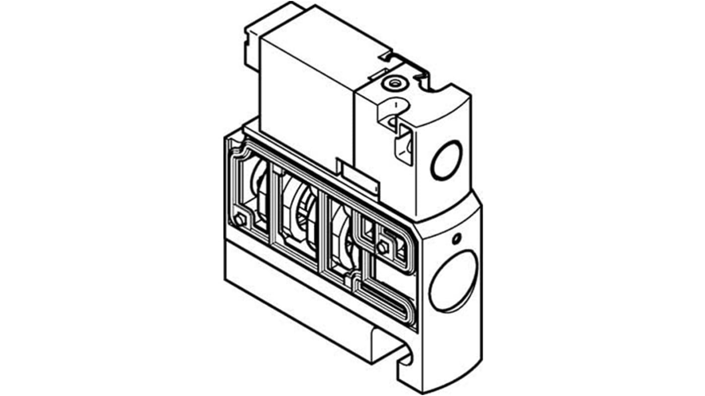 エアソレノイドバルブ Festo CPVSC1-M1HT-D-H-M5C