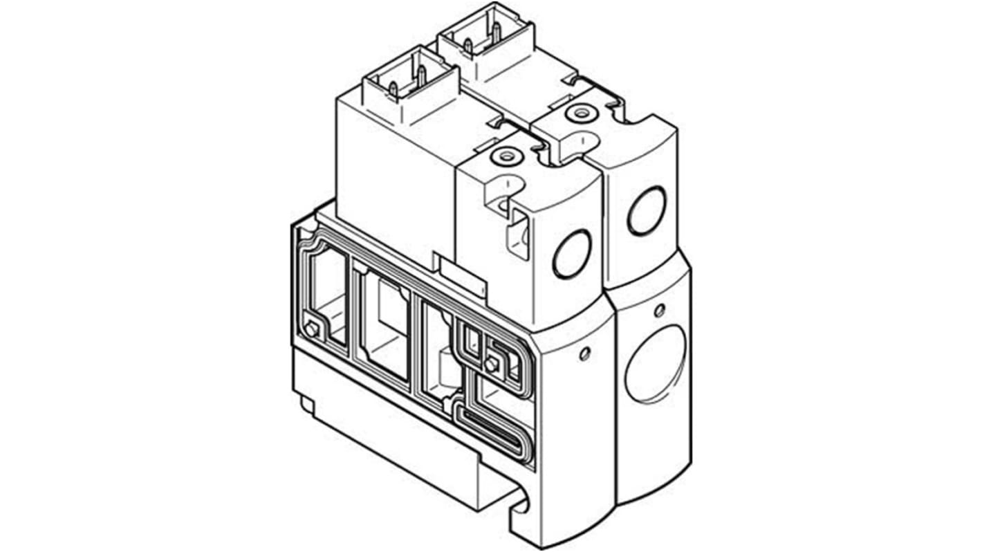 エアソレノイドバルブ Festo CPVSC1-M4H-J-T-M5