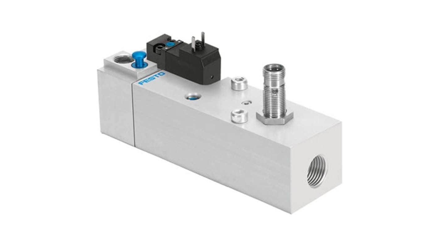 Festo Pneumatic Soft Start Valve, 3000L/min, G 1/2 2 → 12 bar