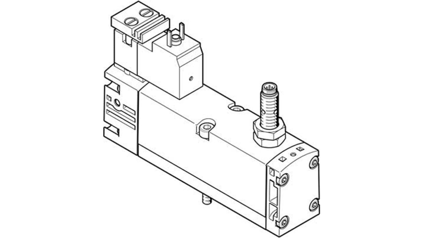 エアソレノイドバルブ Festo VSVA-B-M52-MZ-A1-1C1-ANP