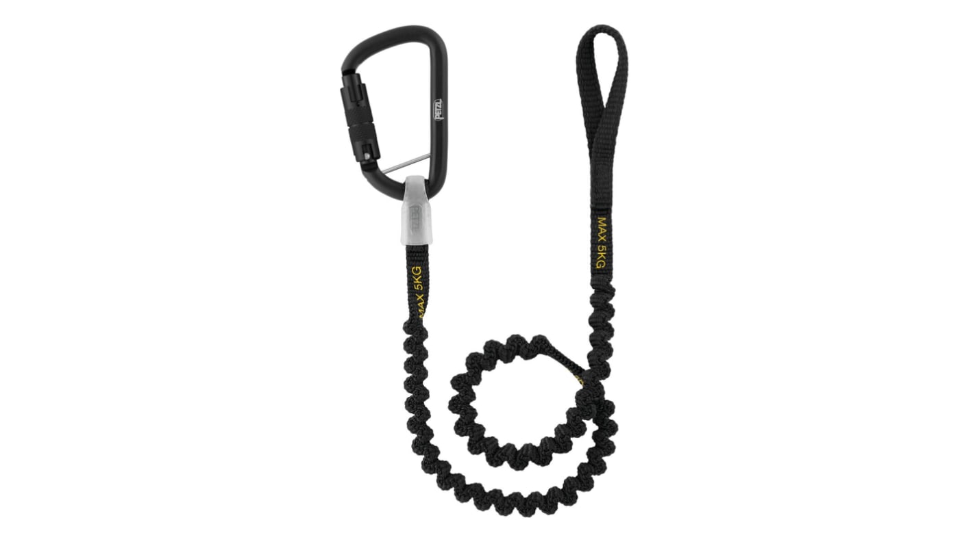 Petzl 120 cm, Alumínium, Zuhanásgátló és csörlős zuhanásgátló készlet, max. 5kg