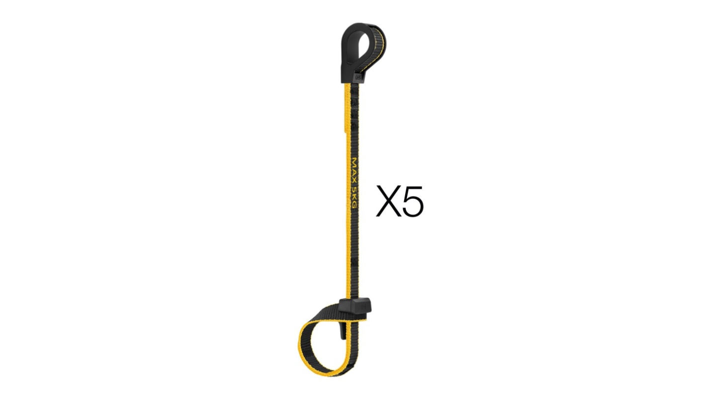 Petzl 120 cm TPU Fall Arrest and Fall Recovery Kit Tool Tether, 5kg Capacity