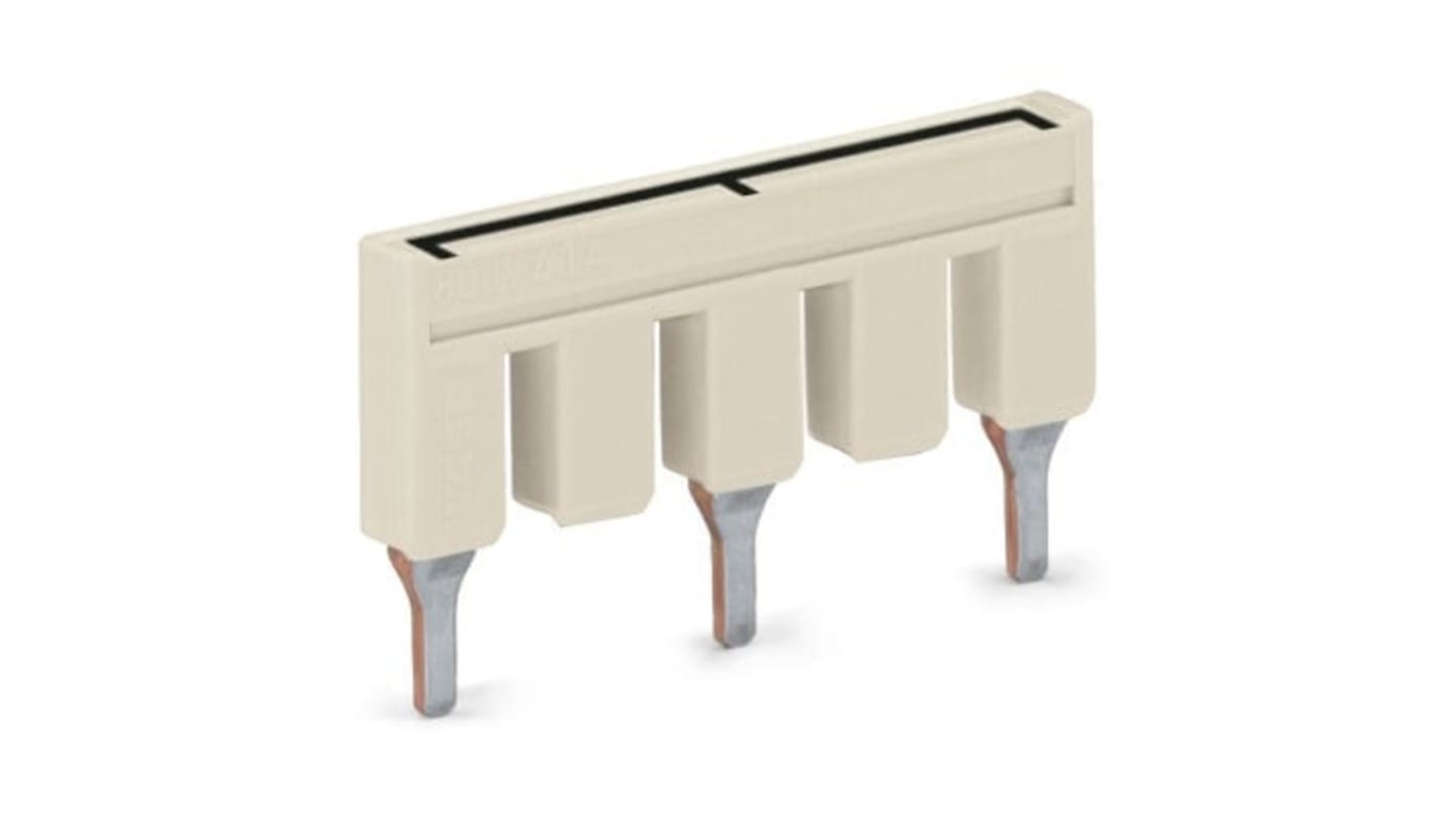 Wago TOPJOB S Series Jumper for Use with DIN Rail Terminal Block, 41A