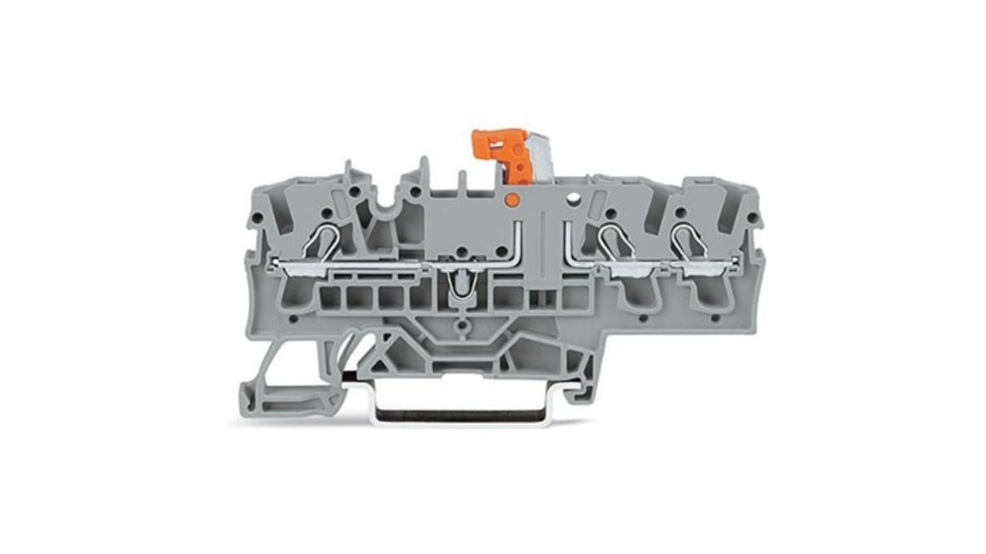 2002-1774 | Wago TOPJOB S Series Blue Test Disconnect Terminal Block, 2 ...