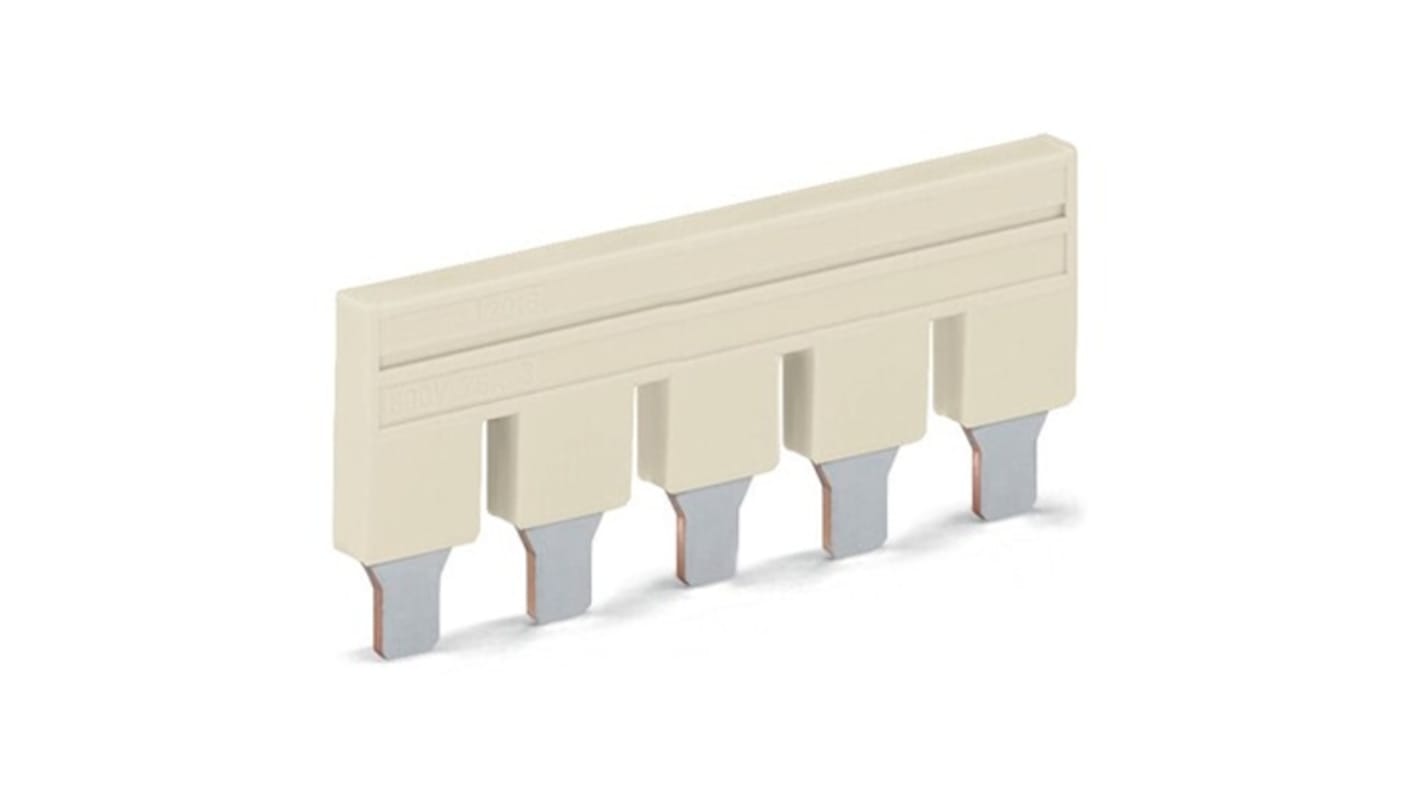 Wago TOPJOB S Series Jumper for Use with DIN Rail Terminal Block, 57A