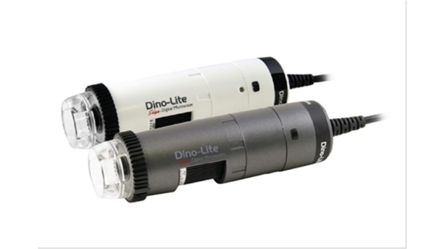 Dino-Lite USB 2.0 Digital Mikroskop, Vergrößerung 20 → 220X 30fps Beleuchtet, Weiße LED, 1,3 M Pixel