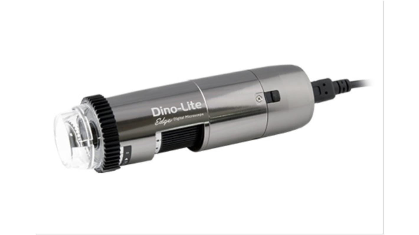Microscopio digital Dinolite, 20 → 220X, 5 millones de píxeles, 30fps, con iluminación LED blanco, USB 2.0