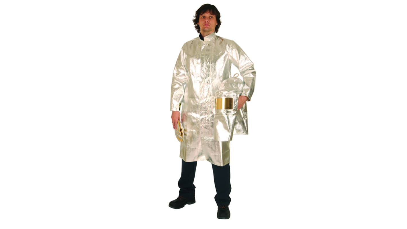 Goldfreeze GP14520V Silver, Flame Retardant, Heat Jacket Jacket, M