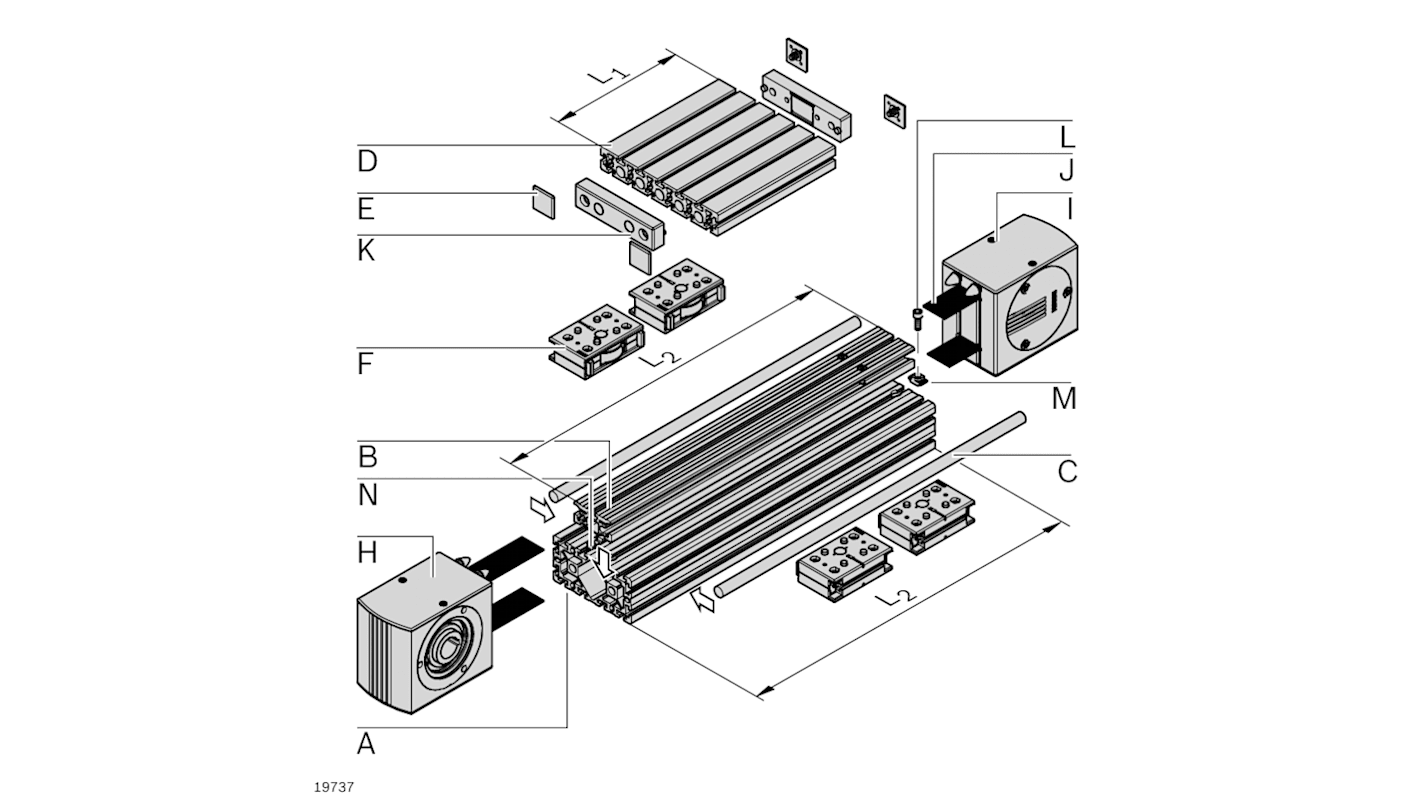 Bosch Rexroth Drive Head Connecting Component