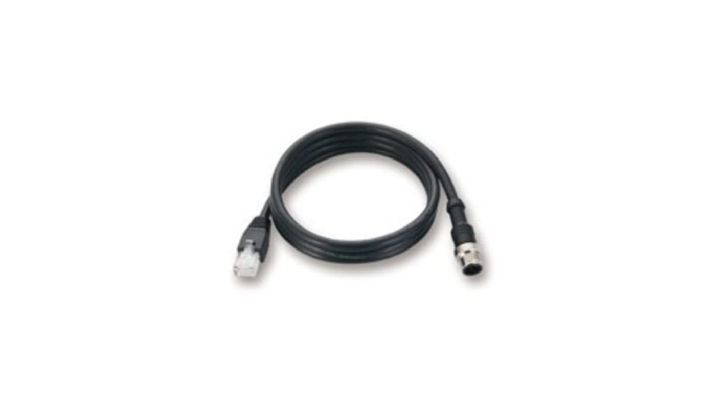 Cable Ethernet Cat5e UTP MOXA de color Negro, long. 1m