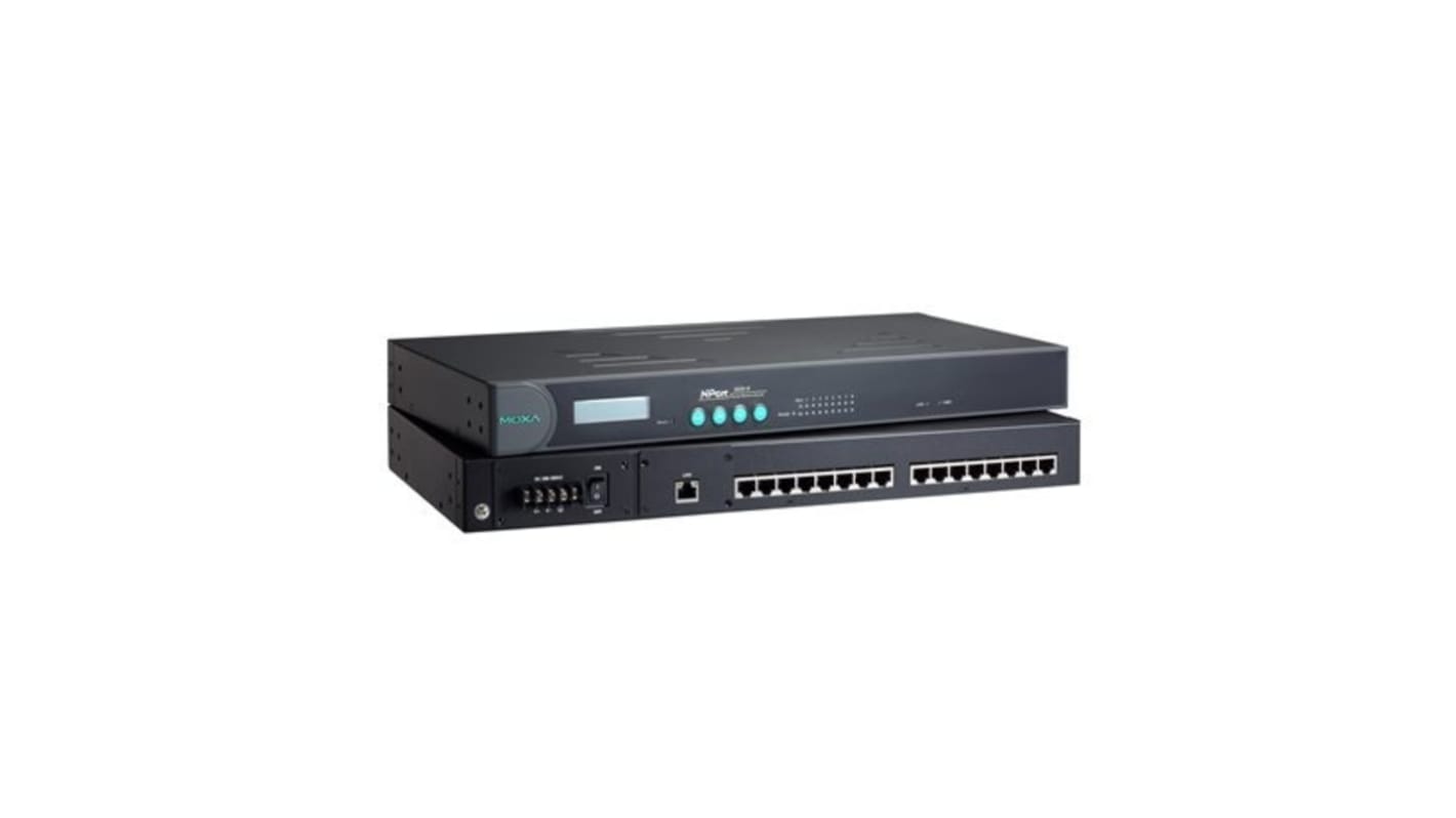 MOXA Geräteserver 1 Ethernet-Anschlüsse 8 serielle Ports RS-232 921.6kbit/s