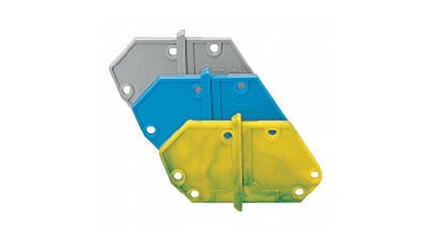 Wago 826 Series End Plate for Use with Terminal Block