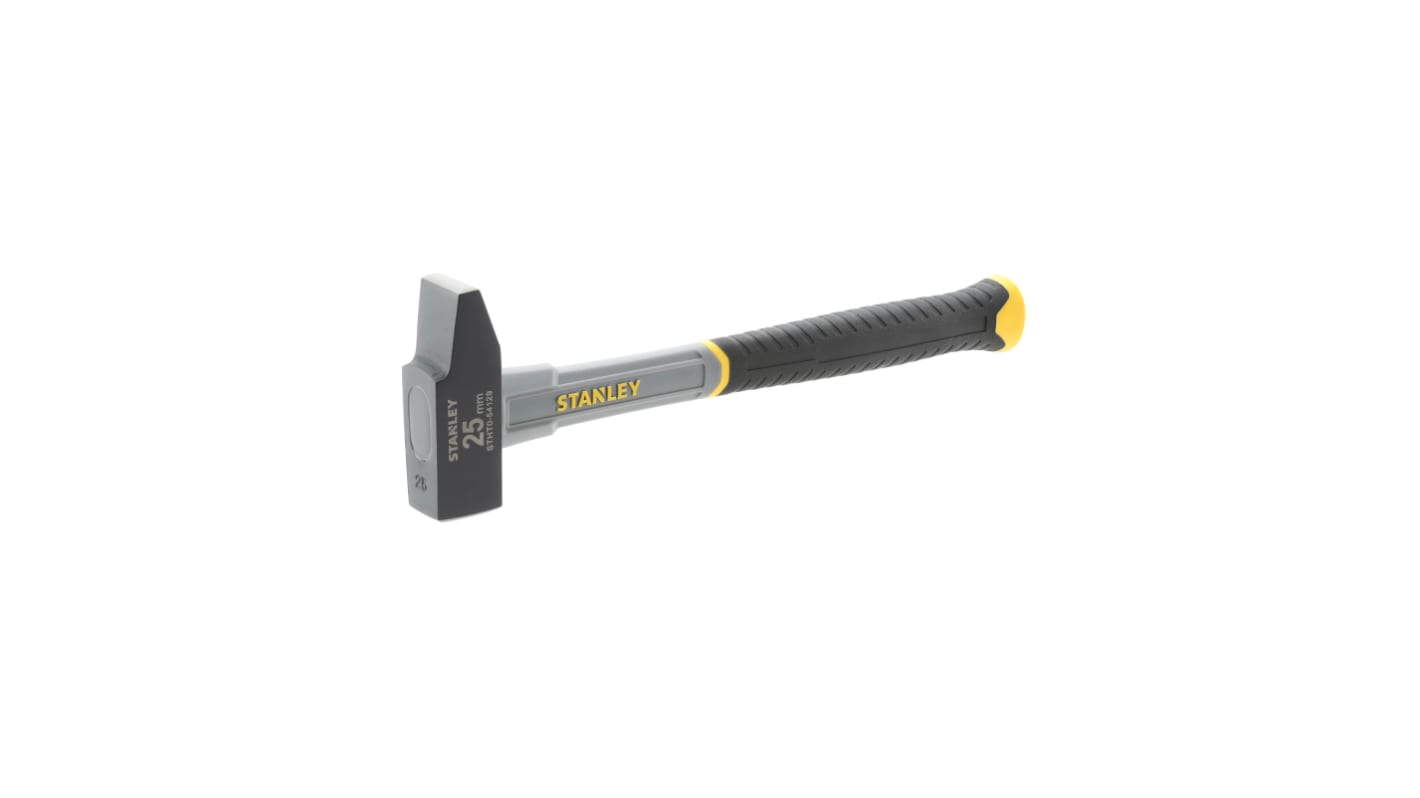 Stanley Carbon Steel Engineer's Hammer with Fibreglass Handle, 250g