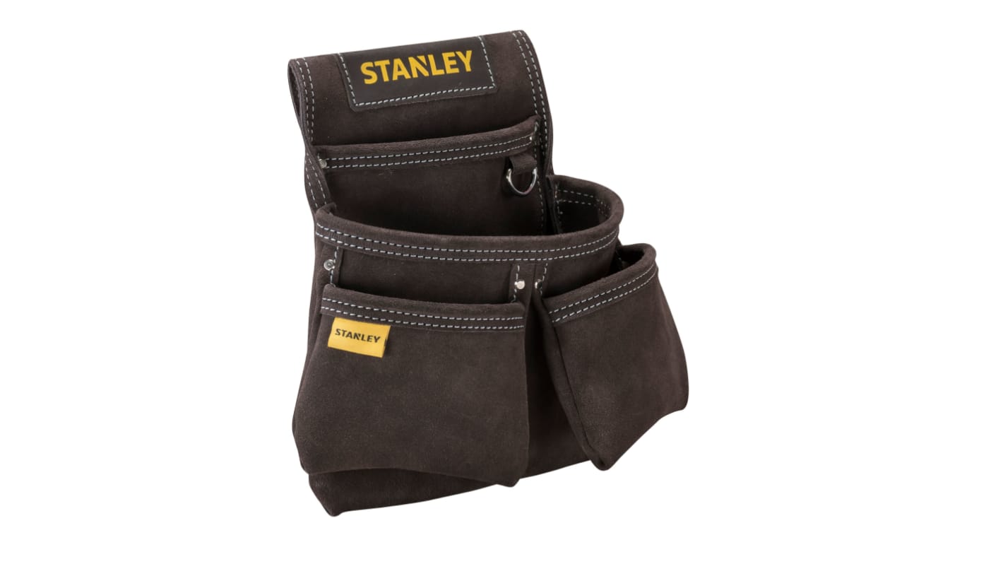 Stanley Bőr Kettős szeg zsebtáska, 4 Pouch , 3 Pockets