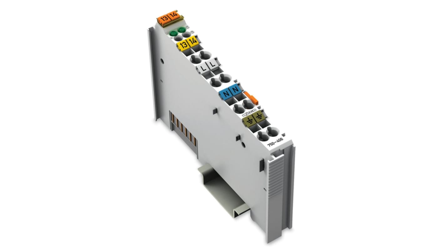 Wago 750 Series Input Module for Use with PLC, Digital, 120 V ac