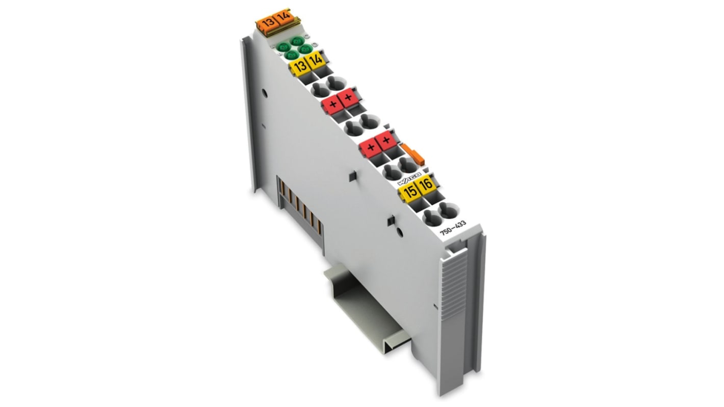 Wago 750 Series Input Module for Use with PLC, Digital, 24 V dc