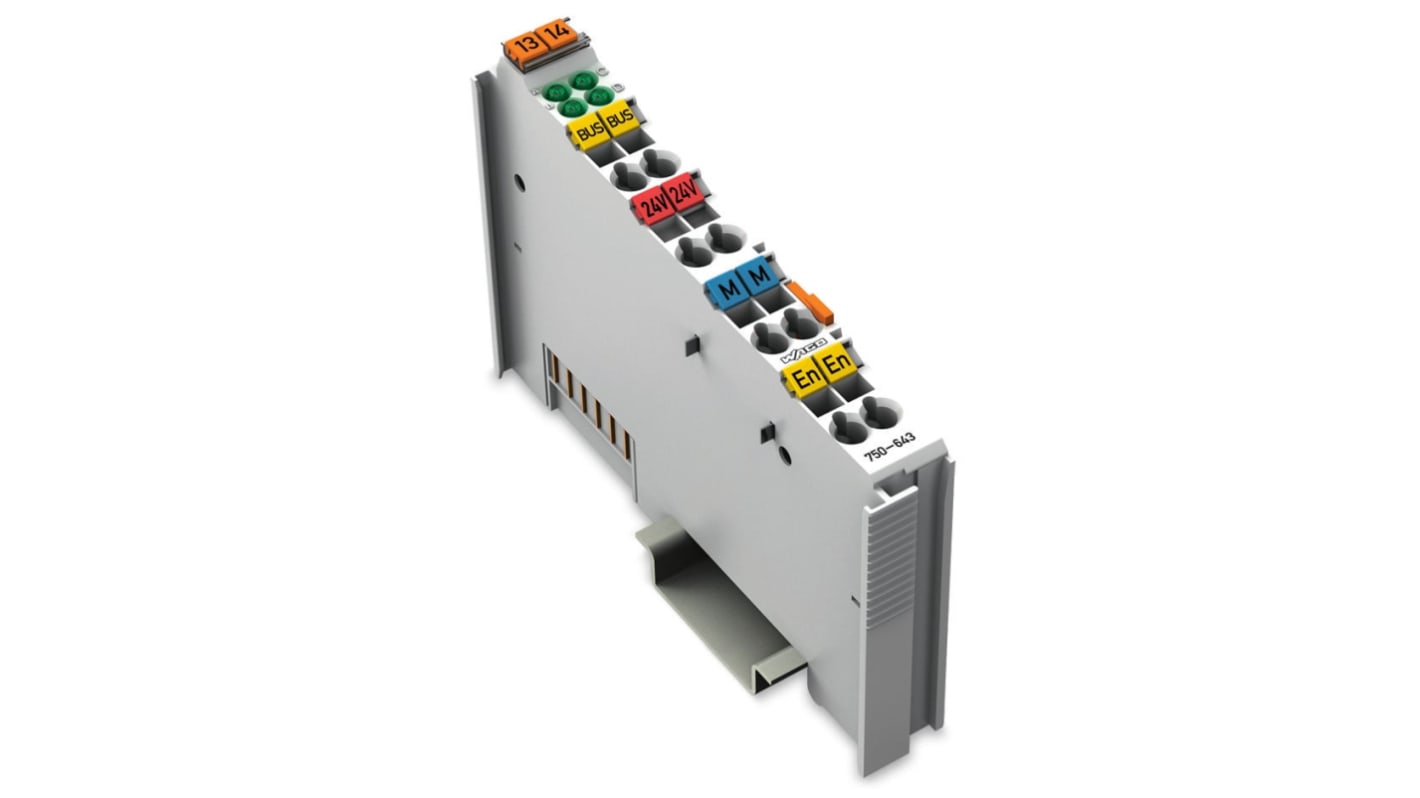 Wago 750 Series PLC I/O Module for Use with PLC, 24 V dc