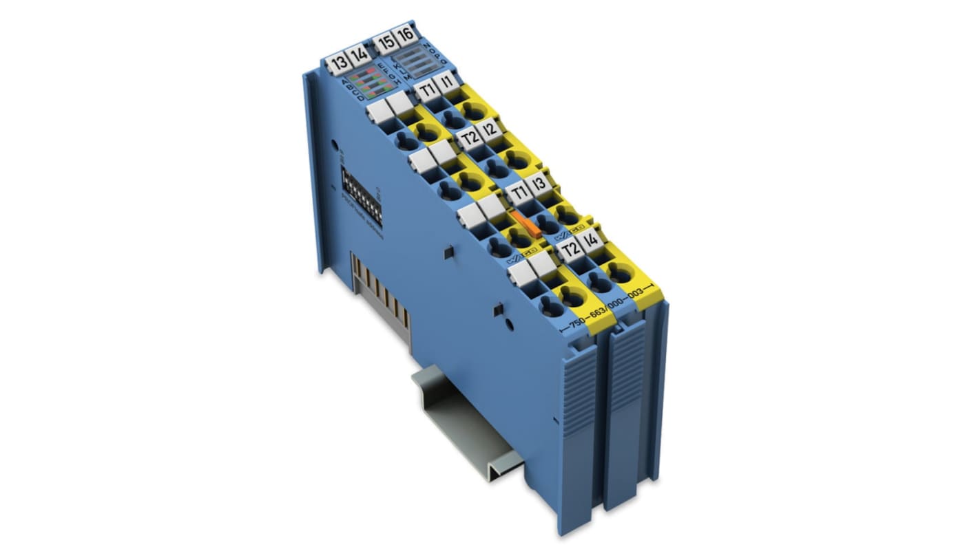 Wago 750 Series Input Module for Use with PLC, Digital, 24 V dc