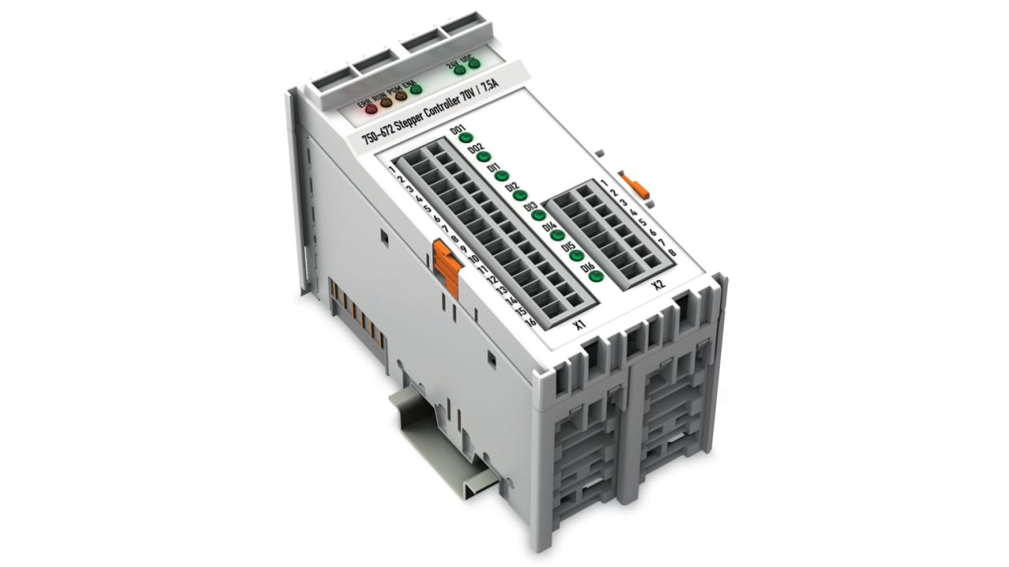 Controller per motori passo passo Wago, controllo di Posizionamento, 2 fasi, 7,5 A