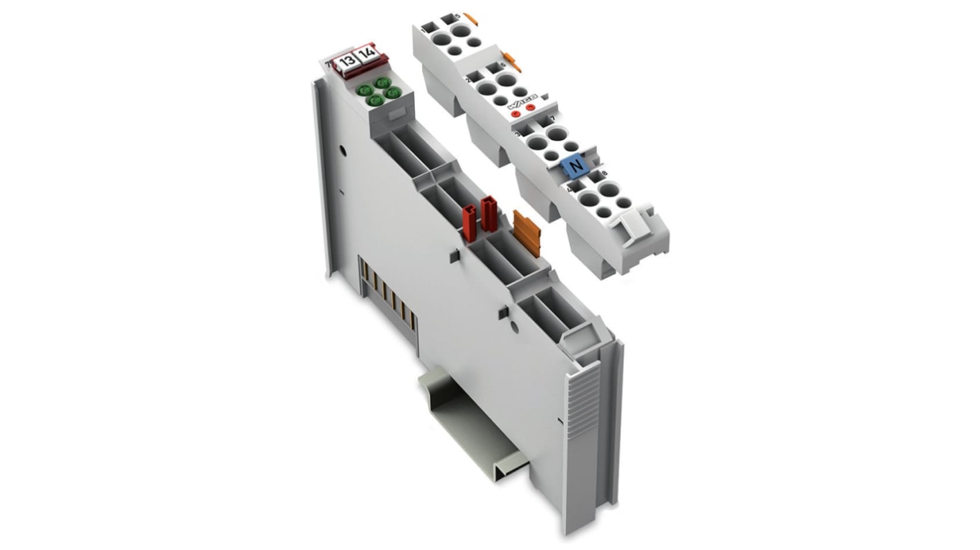 Módulo de salida digital Wago 753, 230 V, para usar con PLC, 4 salidas tipo Digital