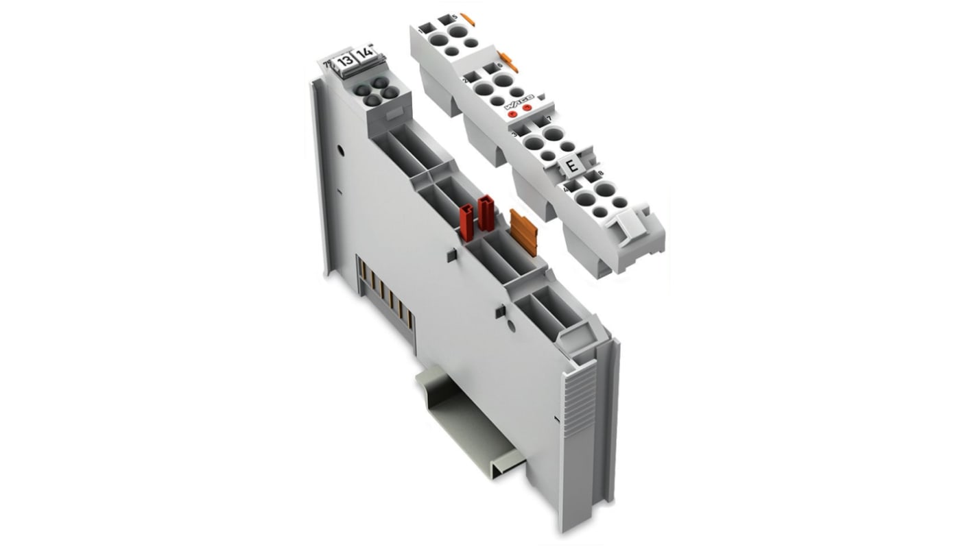 Wago Distribution Block, 0.08 → 2.5mm², 10A, 230 V ac/dc, Light Grey