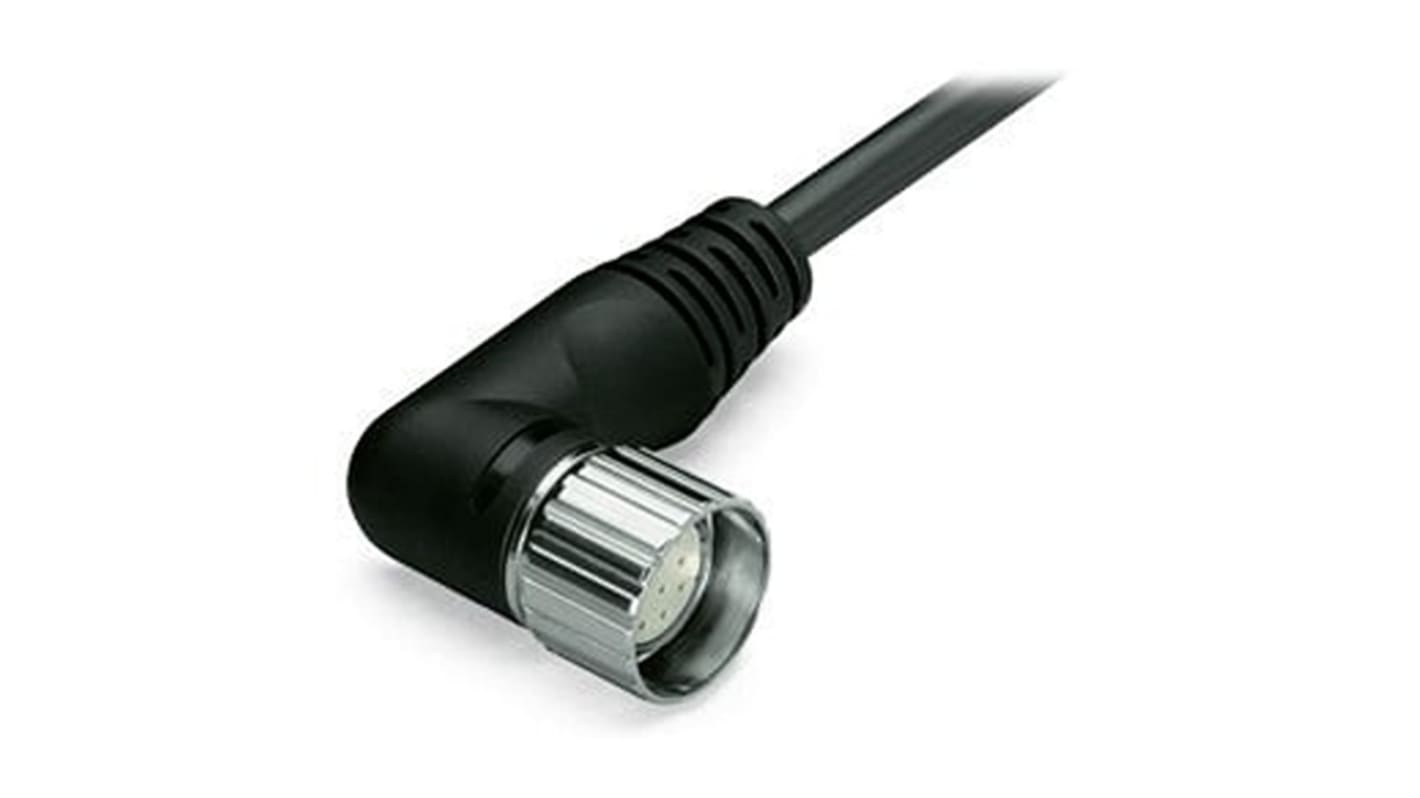 Cable para sensor/actuador Wago, con. A M23 Hembra, 19 polos, con. B Sin terminación, long. 5m