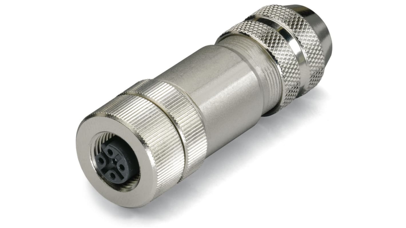 Adaptateur pour connecteur cylindrique Droit Wago M12