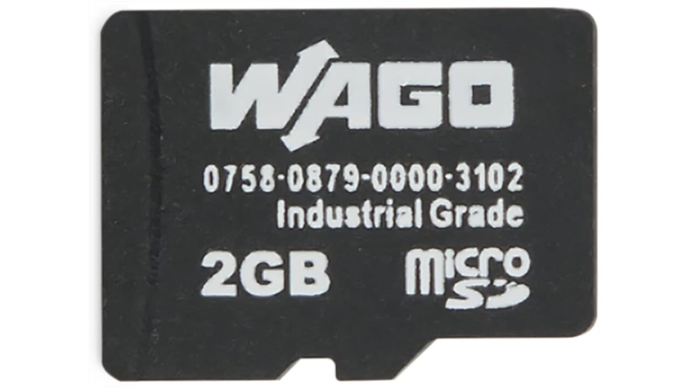 Wago 758-879 MicroSD SD-Karte 2 GB Industrieausführung