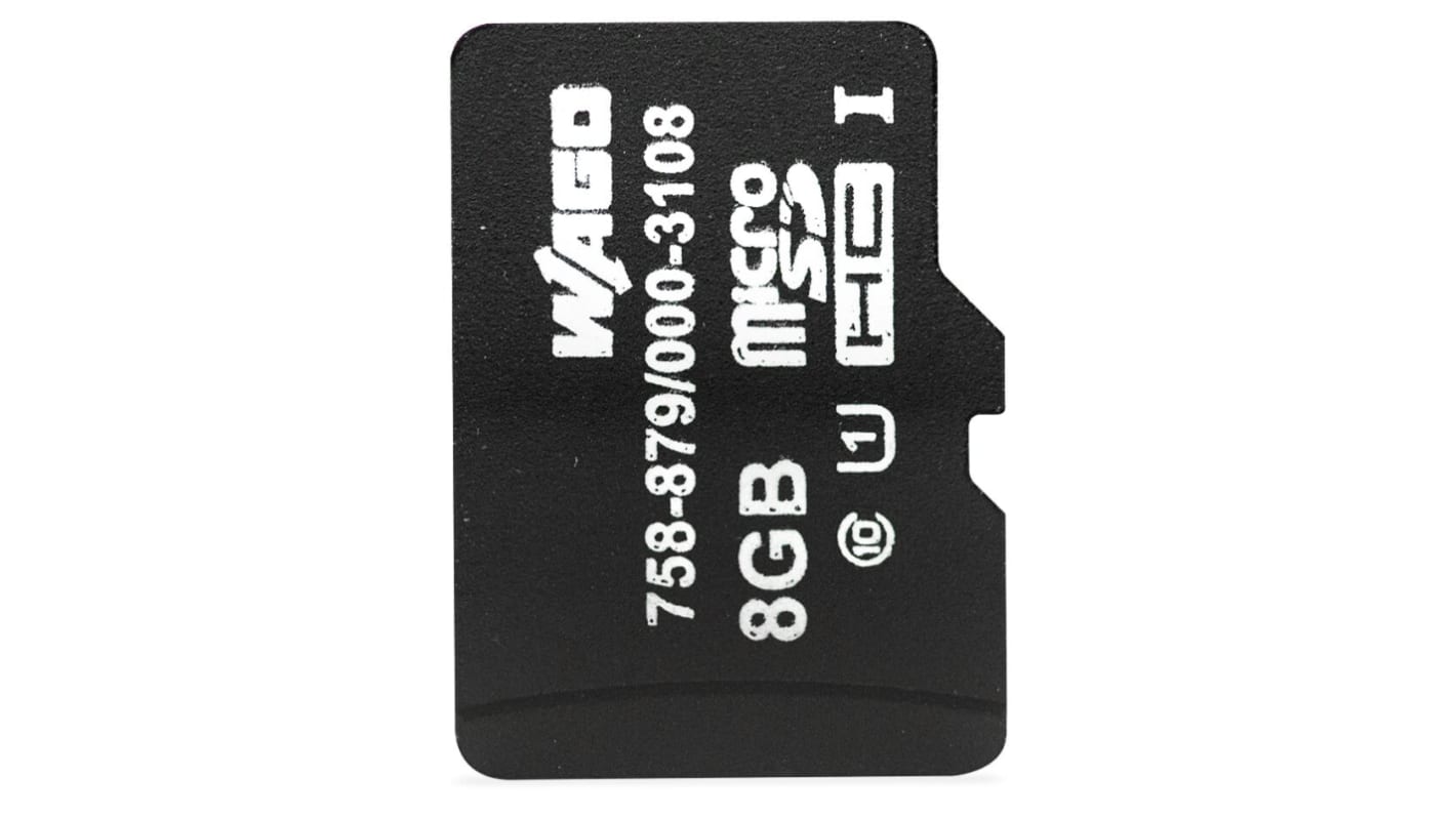 Wago SD-kártya Nem MicroSD 8 GB 758-879